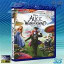   (特價50G-3D+2D影片) 魔境夢遊 Alice in Wonderland (2010) 藍光BD-50G
